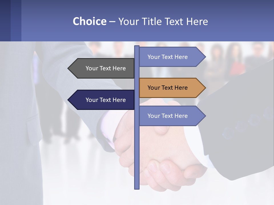 Deal Sales Agree PowerPoint Template