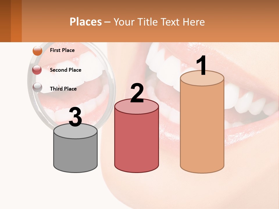 Healthy Dentist Female PowerPoint Template