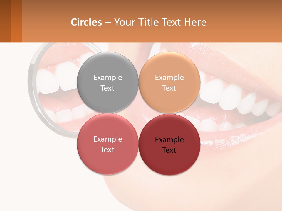 Healthy Dentist Female PowerPoint Template