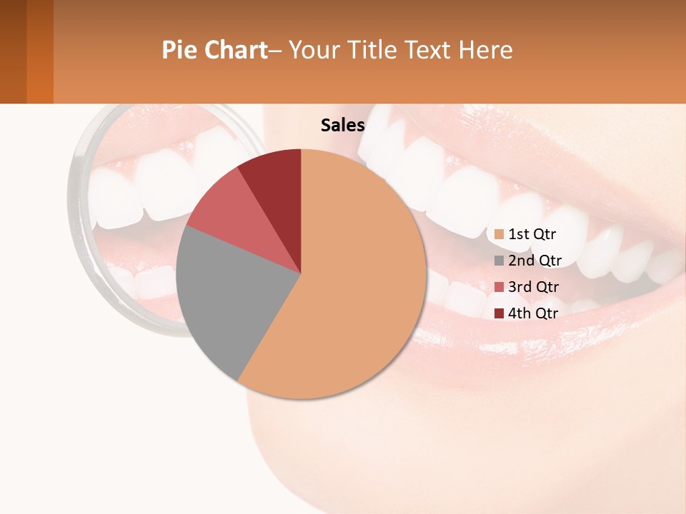 Healthy Dentist Female PowerPoint Template