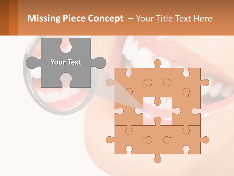 Healthy Dentist Female PowerPoint Template