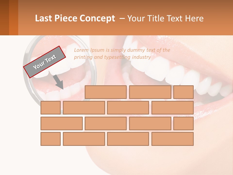 Healthy Dentist Female PowerPoint Template