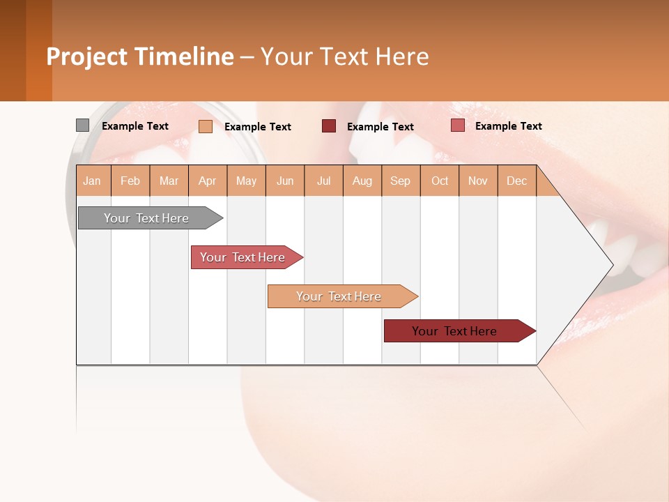 Healthy Dentist Female PowerPoint Template