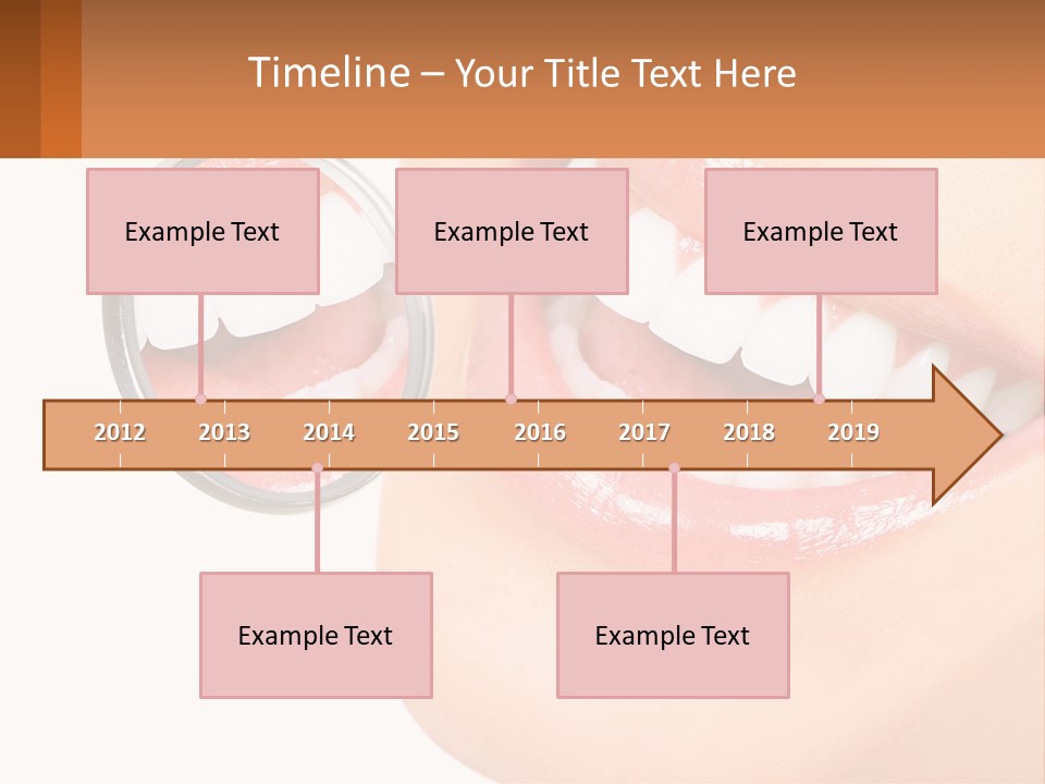 Healthy Dentist Female PowerPoint Template