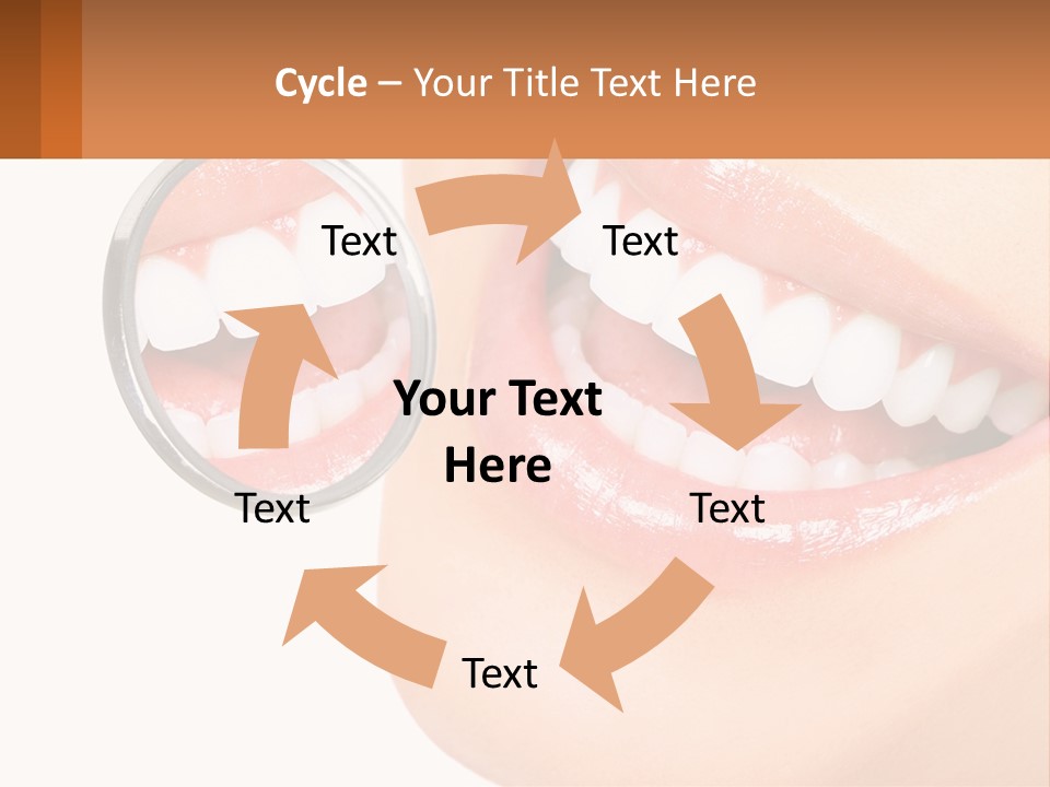 Healthy Dentist Female PowerPoint Template