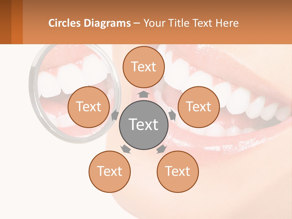 Healthy Dentist Female PowerPoint Template