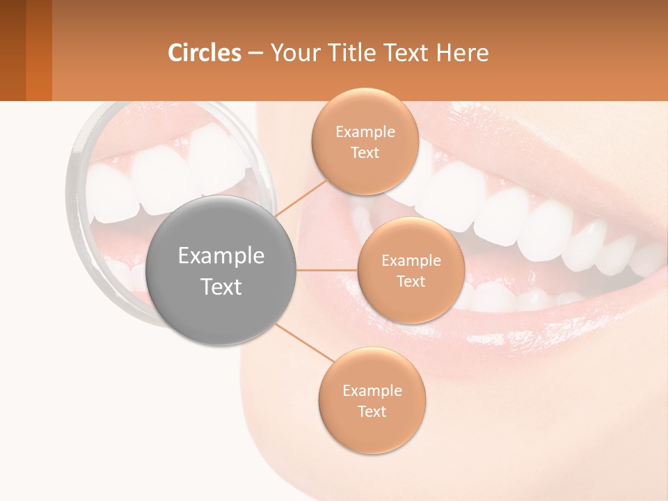 Healthy Dentist Female PowerPoint Template