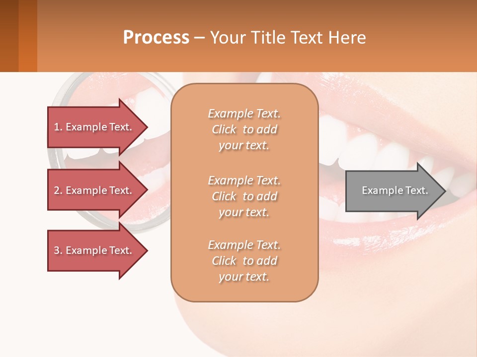 Healthy Dentist Female PowerPoint Template