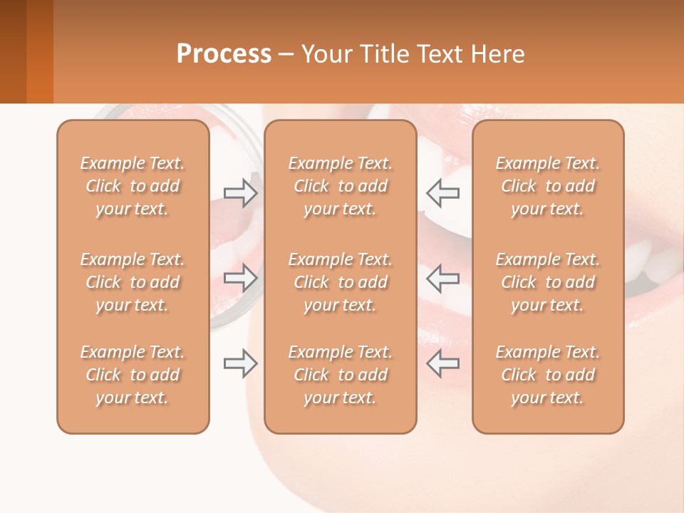 Healthy Dentist Female PowerPoint Template