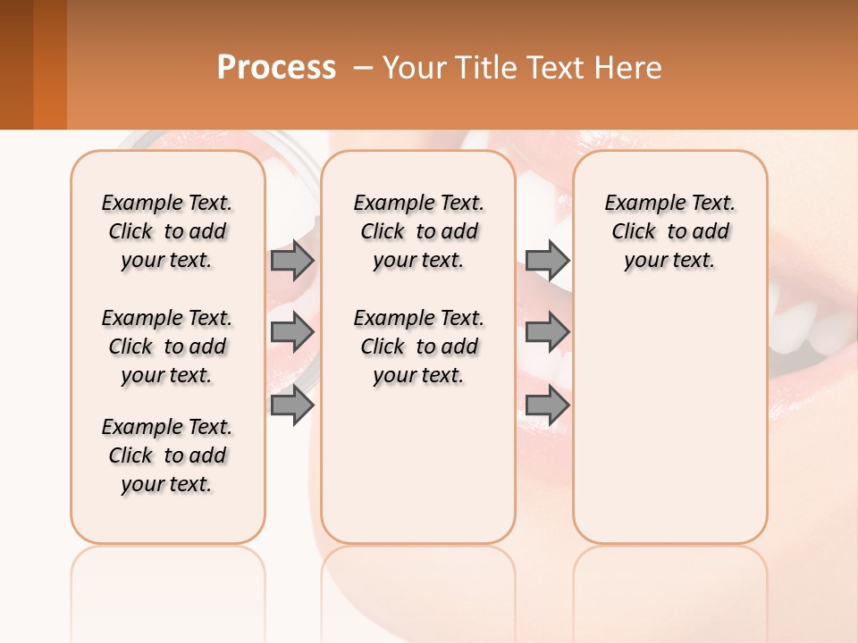 Healthy Dentist Female PowerPoint Template