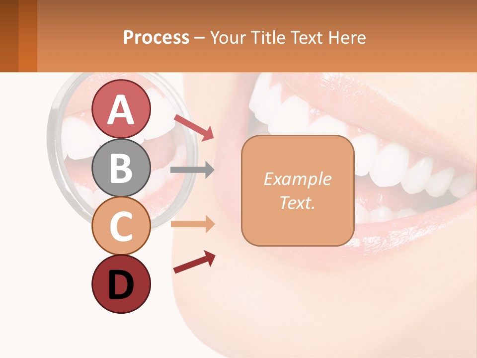 Healthy Dentist Female PowerPoint Template
