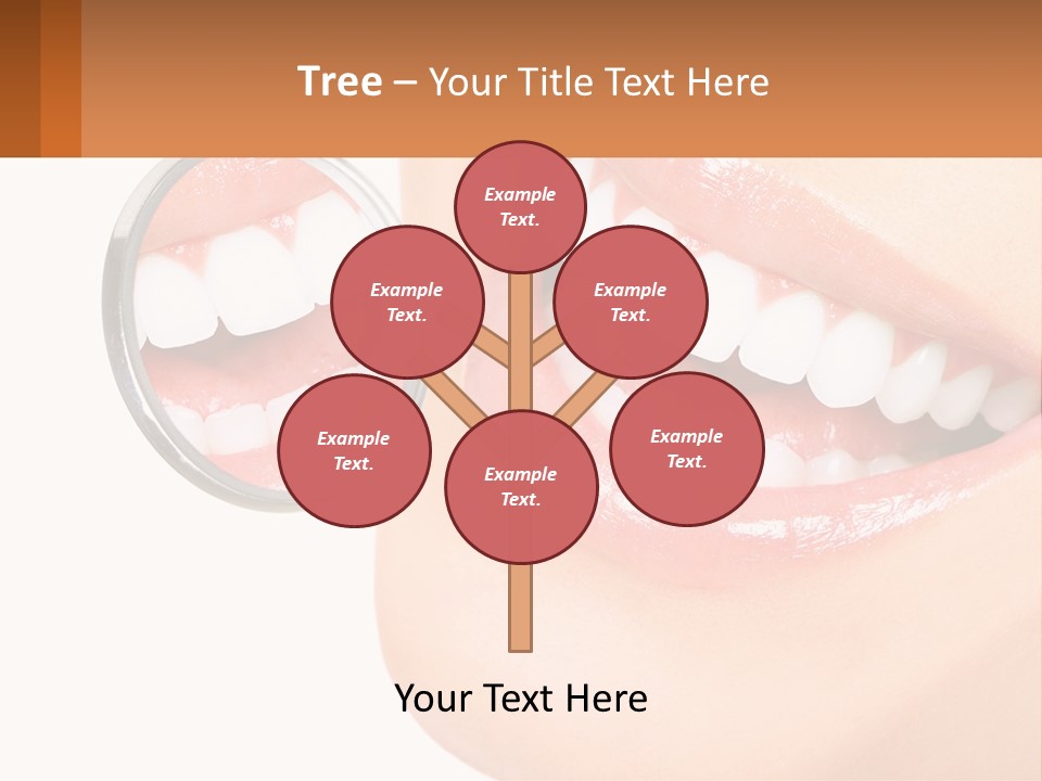Healthy Dentist Female PowerPoint Template
