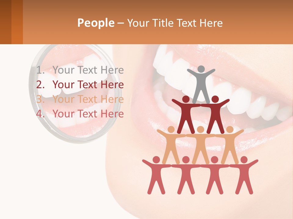 Healthy Dentist Female PowerPoint Template