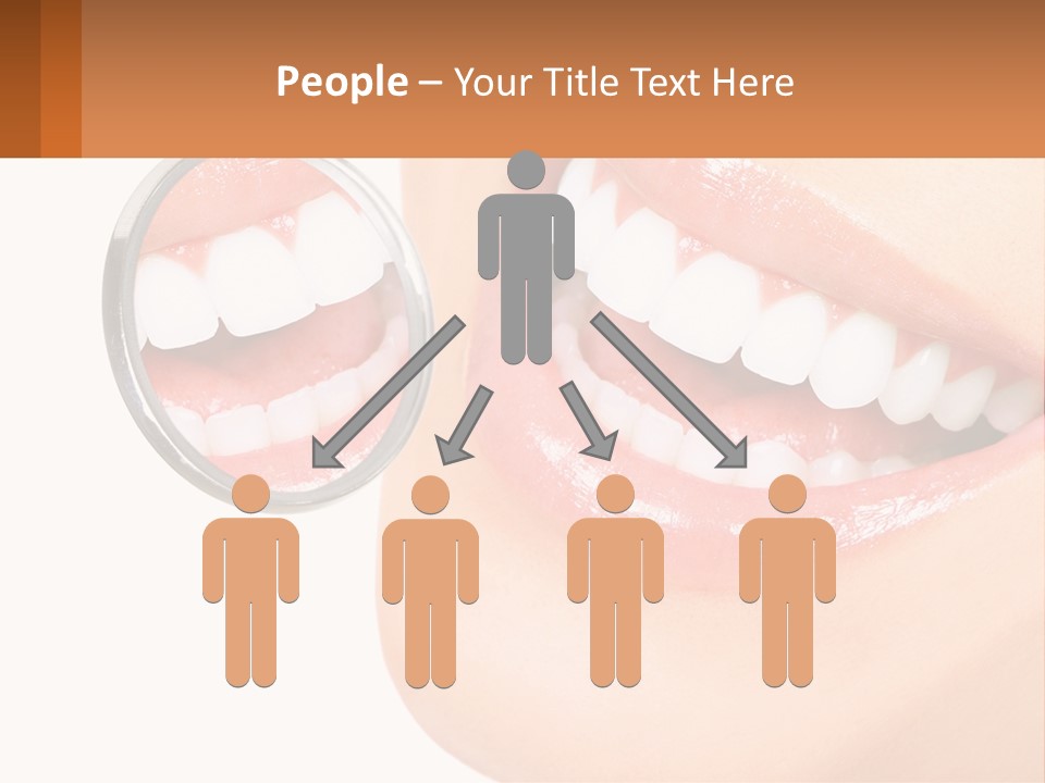Healthy Dentist Female PowerPoint Template