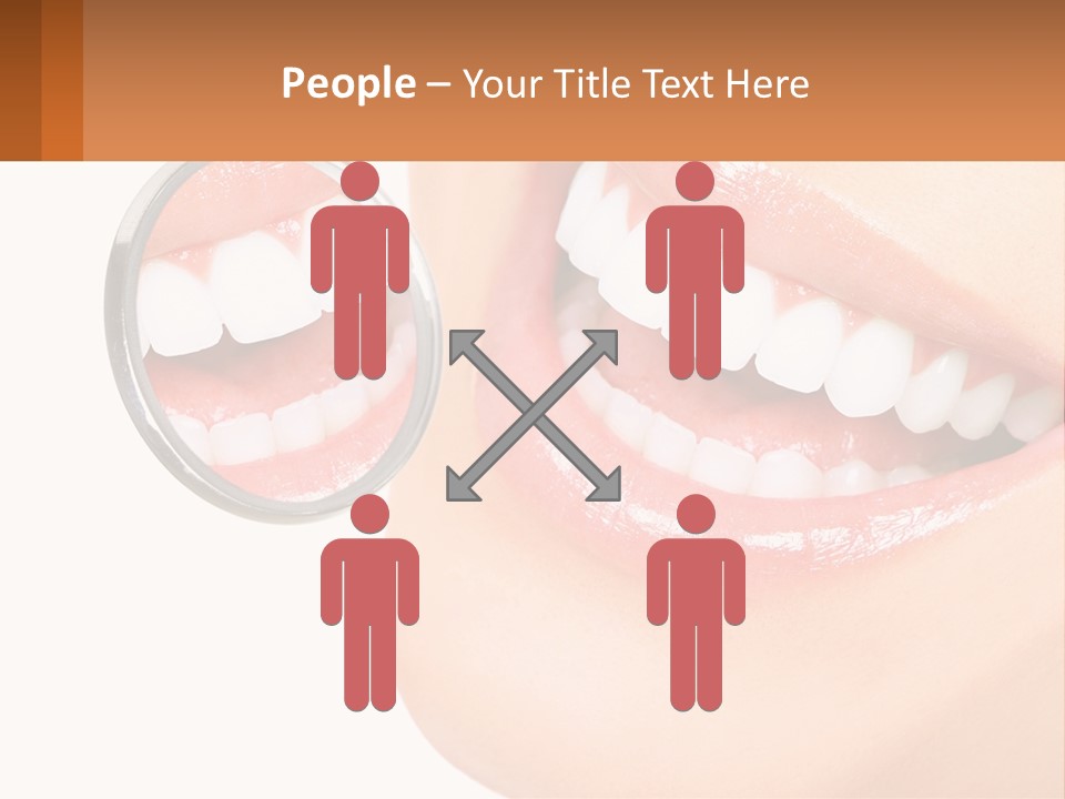 Healthy Dentist Female PowerPoint Template