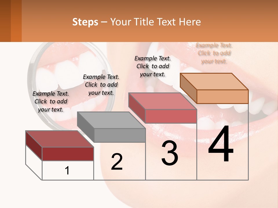 Healthy Dentist Female PowerPoint Template