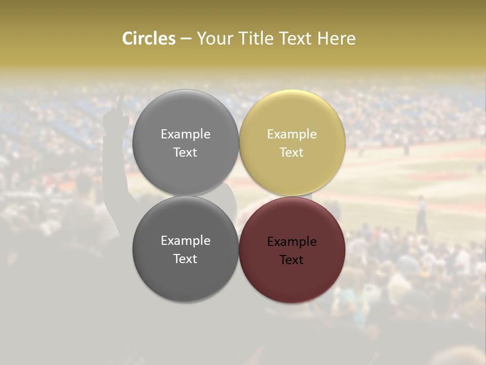 Baseball World Celebration PowerPoint Template