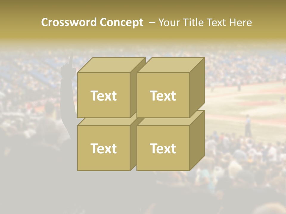 Baseball World Celebration PowerPoint Template