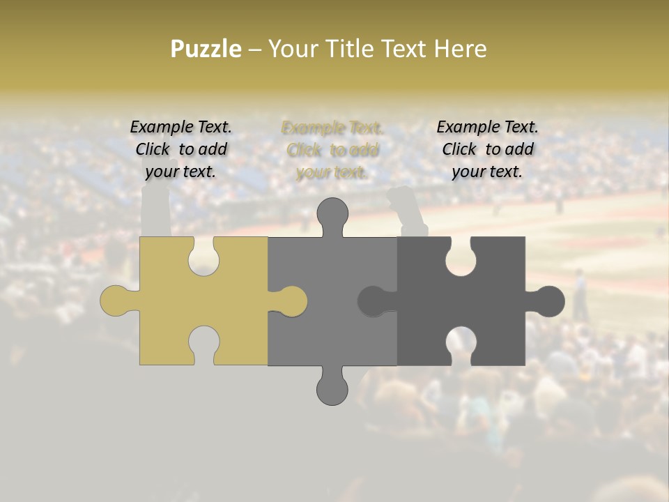 Baseball World Celebration PowerPoint Template