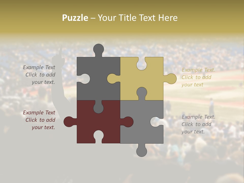 Baseball World Celebration PowerPoint Template