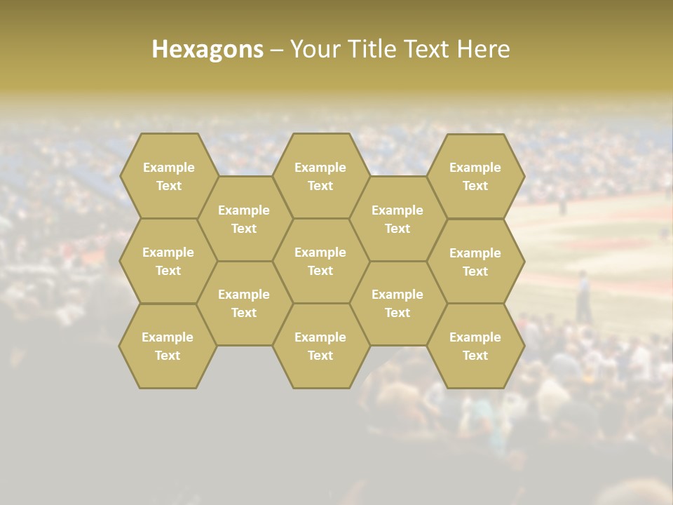 Baseball World Celebration PowerPoint Template