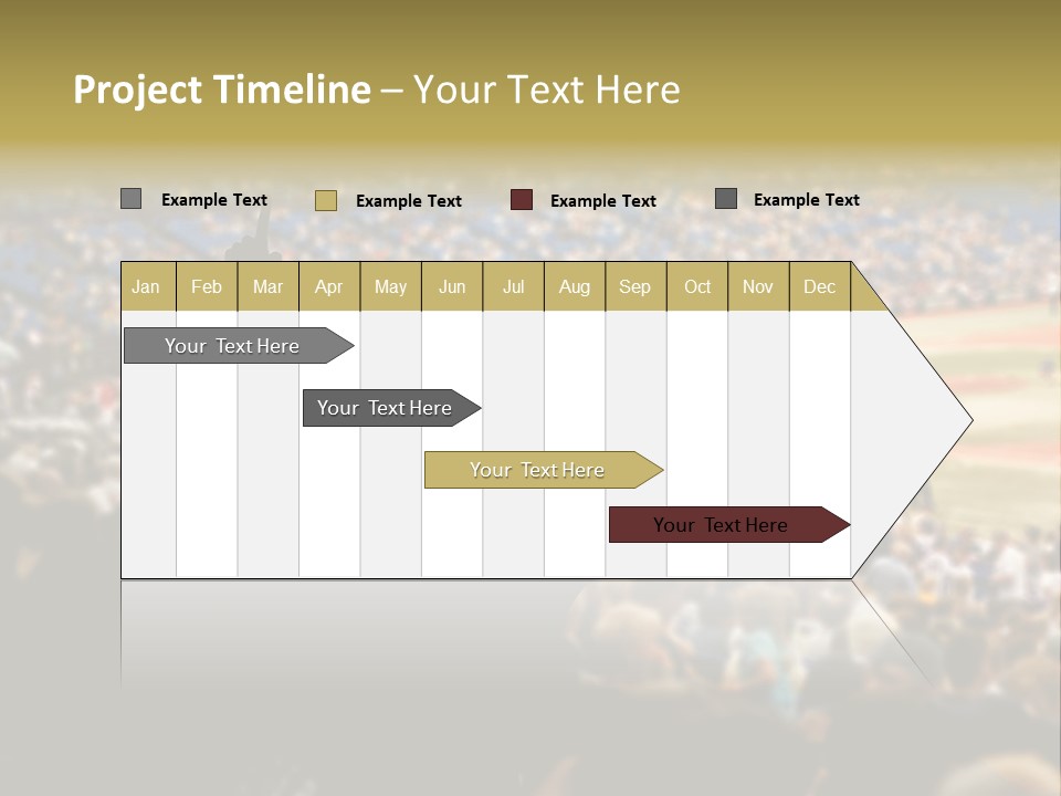 Baseball World Celebration PowerPoint Template