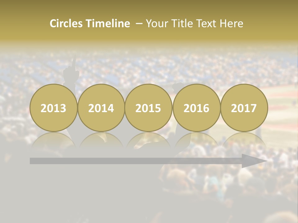 Baseball World Celebration PowerPoint Template