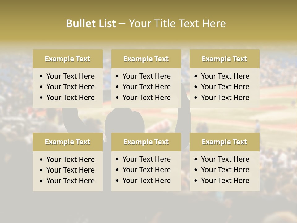 Baseball World Celebration PowerPoint Template