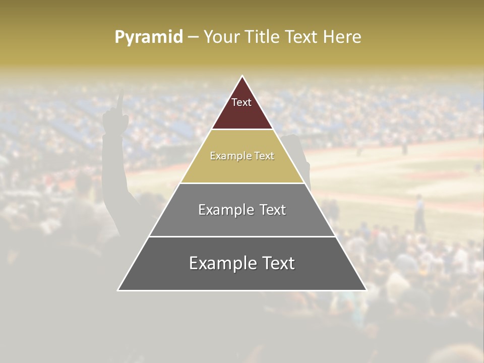 Baseball World Celebration PowerPoint Template