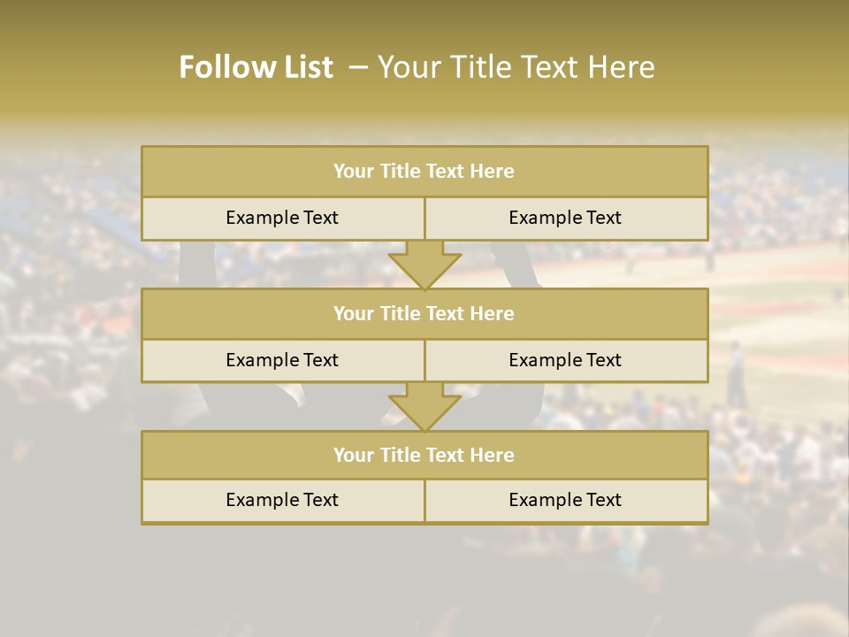 Baseball World Celebration PowerPoint Template