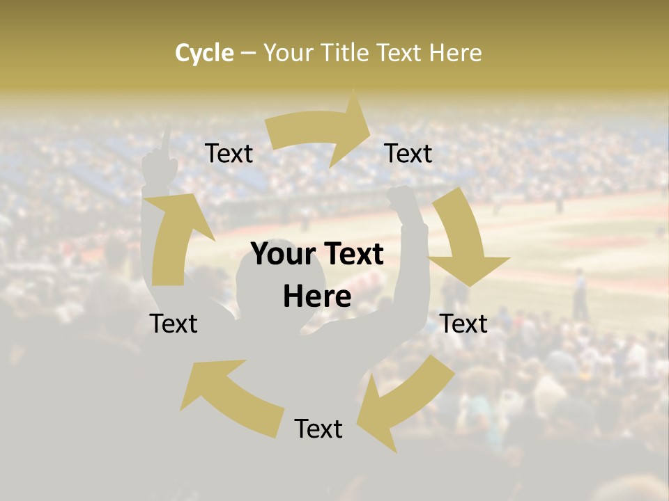Baseball World Celebration PowerPoint Template