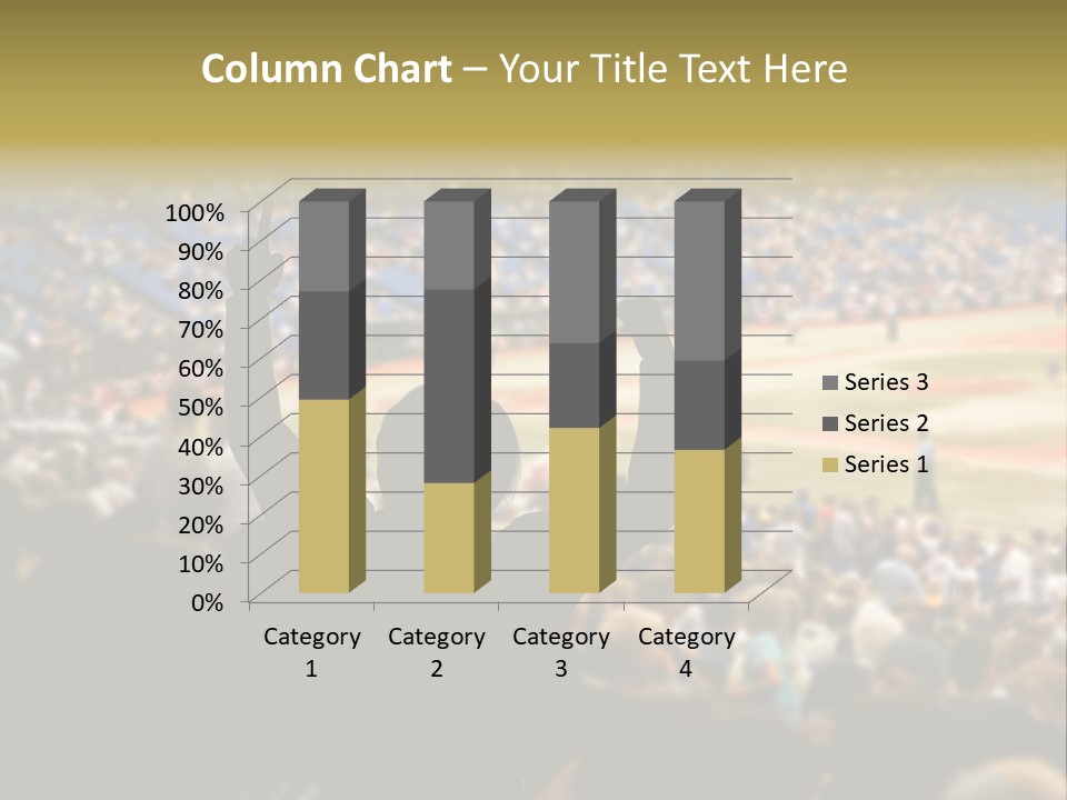Baseball World Celebration PowerPoint Template