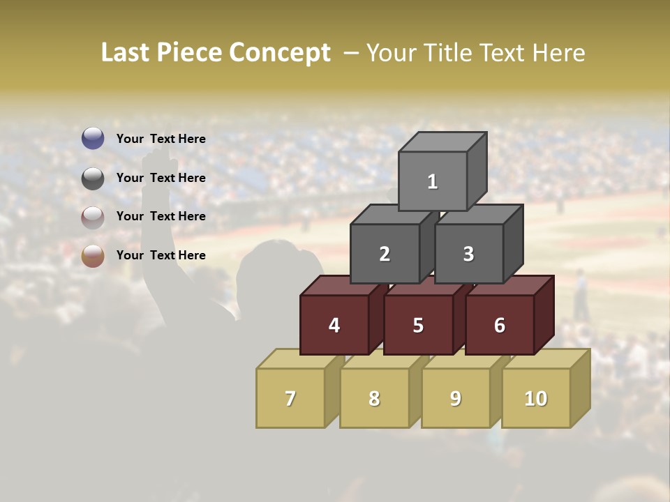 Baseball World Celebration PowerPoint Template