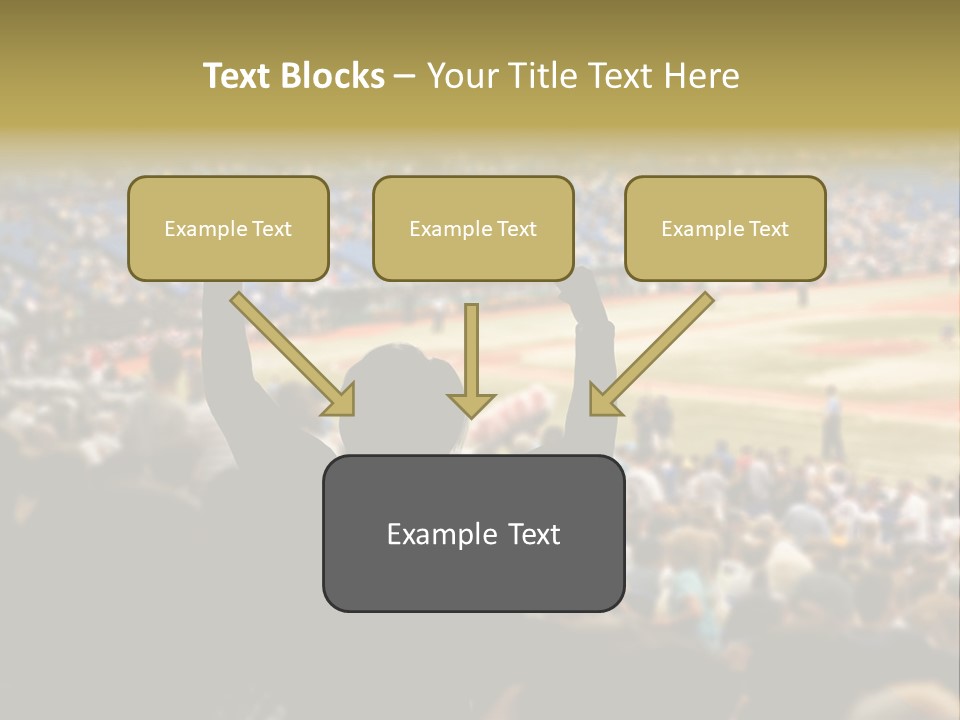 Baseball World Celebration PowerPoint Template