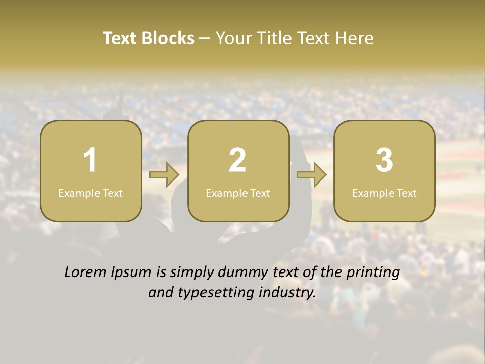 Baseball World Celebration PowerPoint Template