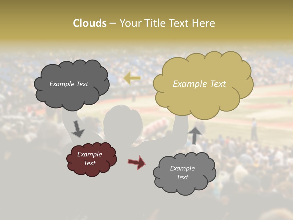 Baseball World Celebration PowerPoint Template