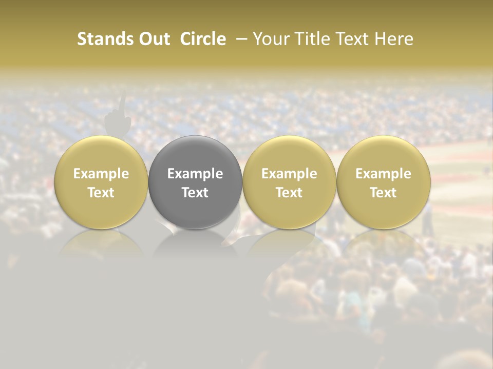 Baseball World Celebration PowerPoint Template