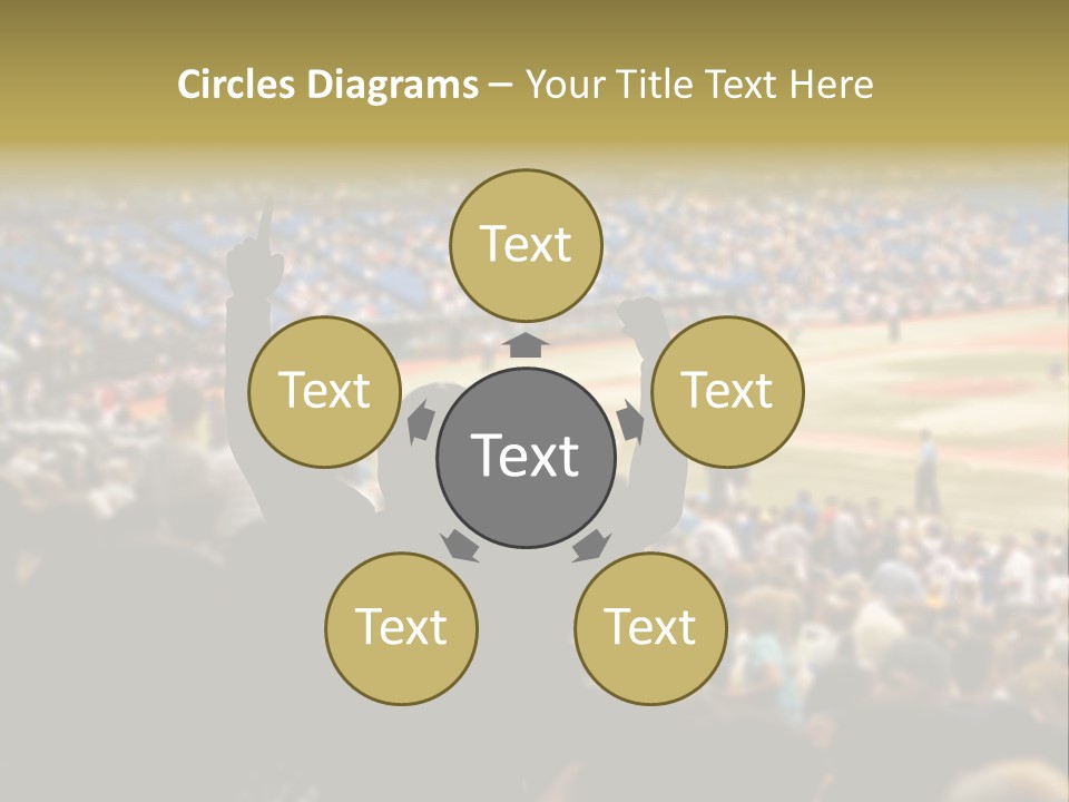 Baseball World Celebration PowerPoint Template