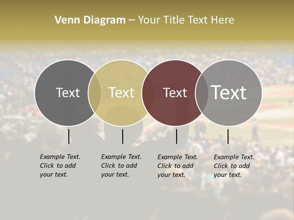 Baseball World Celebration PowerPoint Template