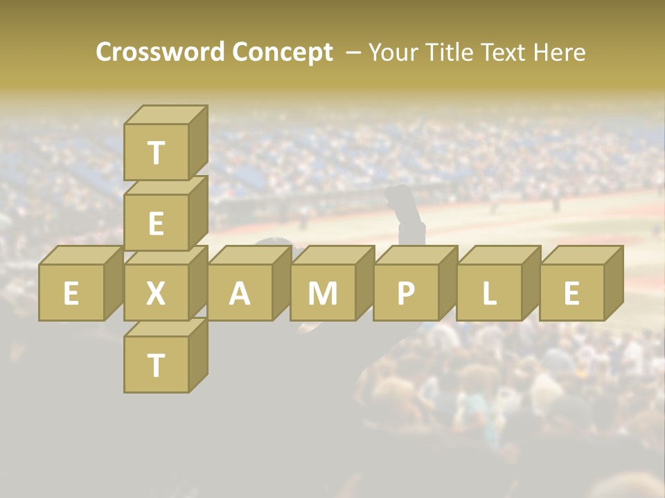 Baseball World Celebration PowerPoint Template