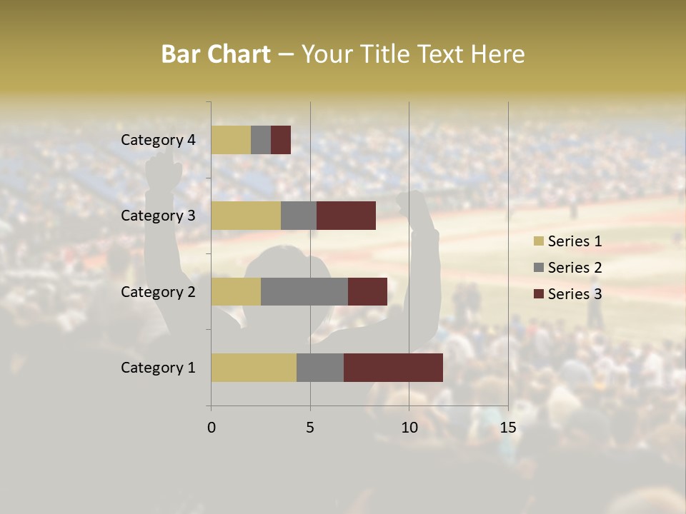 Baseball World Celebration PowerPoint Template