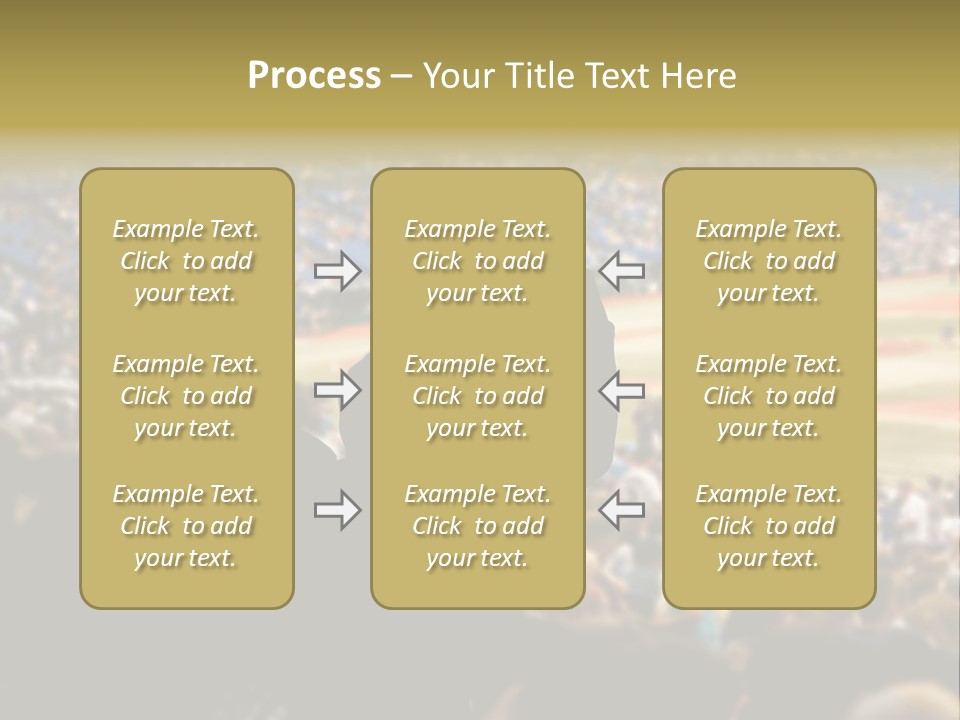 Baseball World Celebration PowerPoint Template