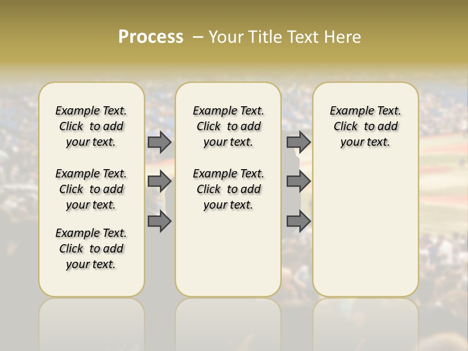 Baseball World Celebration PowerPoint Template