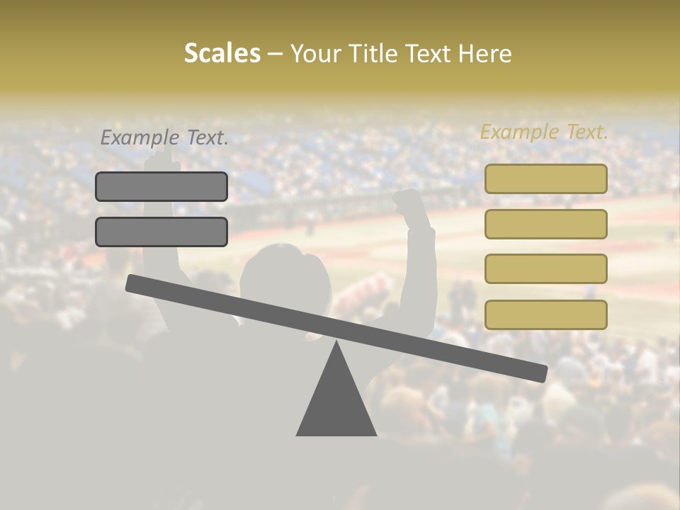 Baseball World Celebration PowerPoint Template