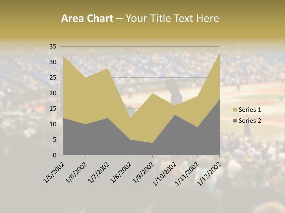 Baseball World Celebration PowerPoint Template