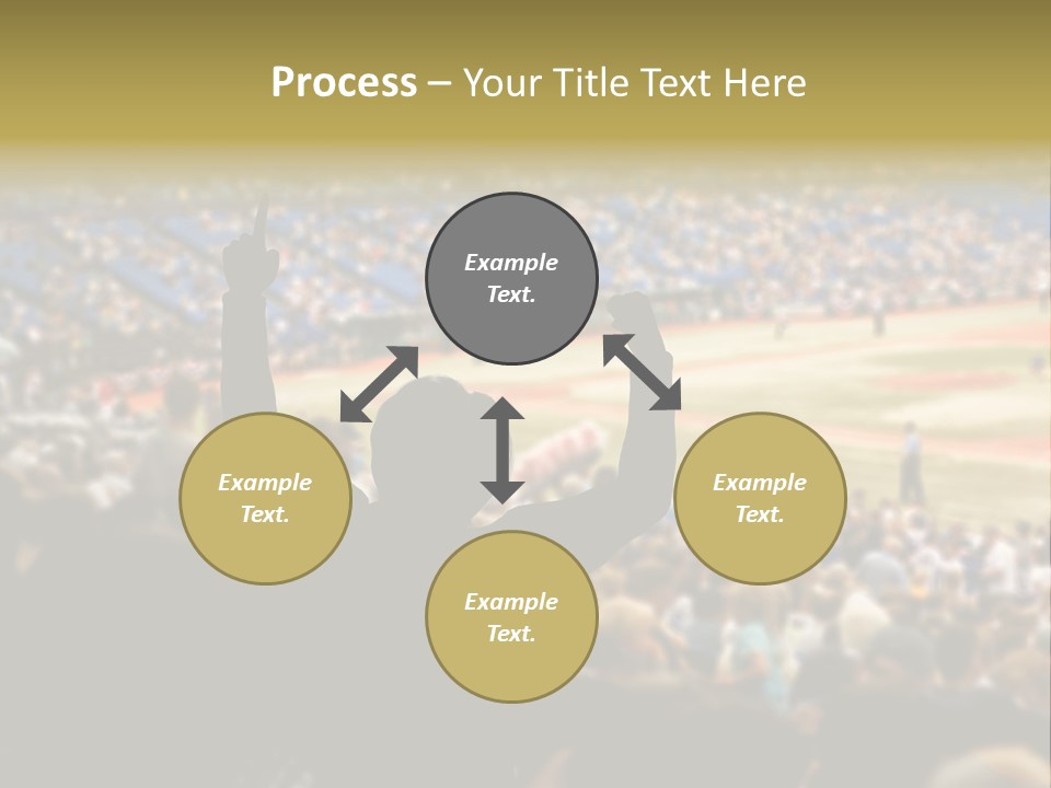 Baseball World Celebration PowerPoint Template
