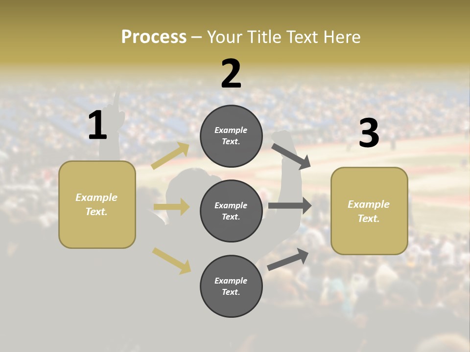 Baseball World Celebration PowerPoint Template
