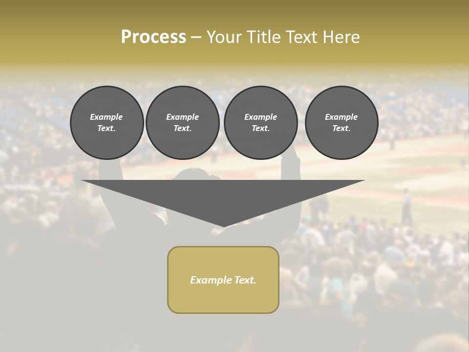 Baseball World Celebration PowerPoint Template