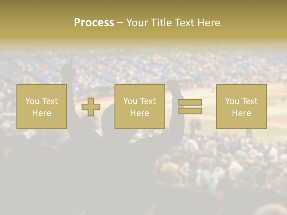 Baseball World Celebration PowerPoint Template
