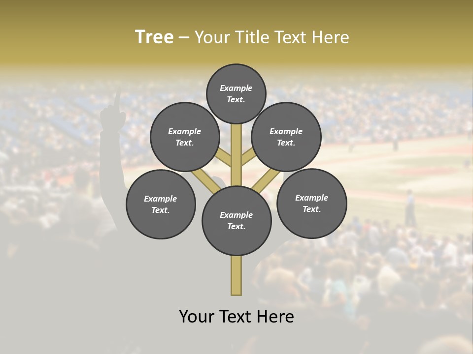 Baseball World Celebration PowerPoint Template